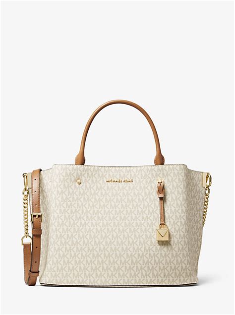 Arielle Large Logo Satchel 